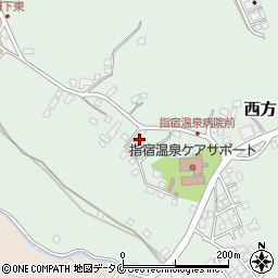 鹿児島県指宿市西方1039周辺の地図