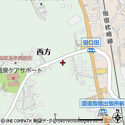 鹿児島県指宿市西方2090周辺の地図