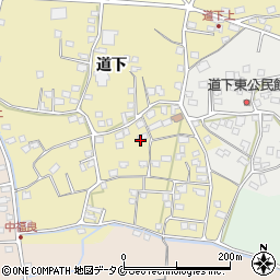 鹿児島県指宿市西方664-1周辺の地図