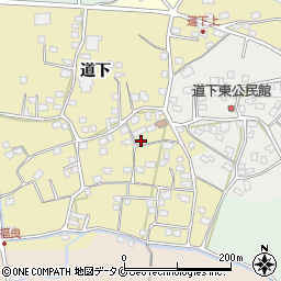 鹿児島県指宿市西方660周辺の地図