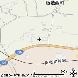 鹿児島県枕崎市板敷西町969周辺の地図