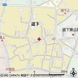 鹿児島県指宿市西方529周辺の地図