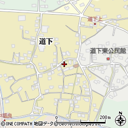 鹿児島県指宿市西方642-3周辺の地図