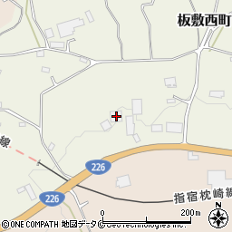 鹿児島県枕崎市板敷西町225周辺の地図