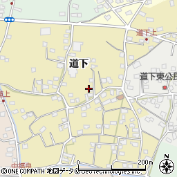 鹿児島県指宿市西方527周辺の地図