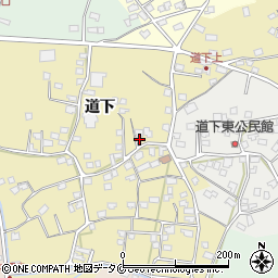 鹿児島県指宿市西方514周辺の地図