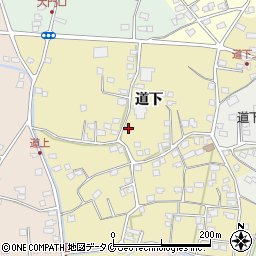鹿児島県指宿市西方538周辺の地図