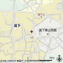 鹿児島県指宿市西方508-2周辺の地図