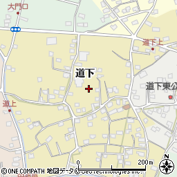 鹿児島県指宿市西方535周辺の地図