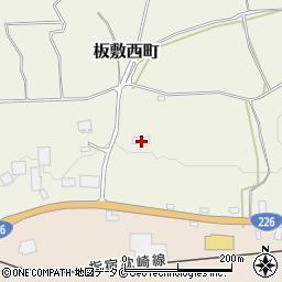 鹿児島県枕崎市板敷西町443周辺の地図