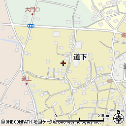 鹿児島県指宿市西方568周辺の地図
