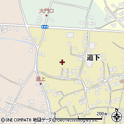 鹿児島県指宿市西方581周辺の地図