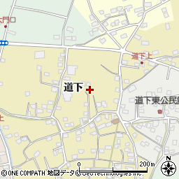 鹿児島県指宿市西方520周辺の地図