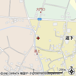 鹿児島県指宿市西方560周辺の地図