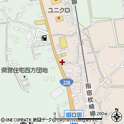 ミシン直販　鹿児島指宿店周辺の地図