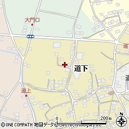 鹿児島県指宿市西方542周辺の地図