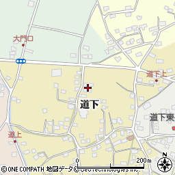 鹿児島県指宿市西方174周辺の地図