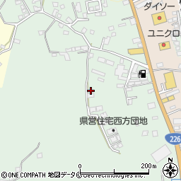 鹿児島県指宿市西方2148周辺の地図