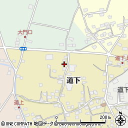 鹿児島県指宿市西方546周辺の地図