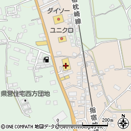 鹿児島トヨタ自動車指宿店周辺の地図