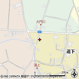鹿児島県指宿市西方558周辺の地図