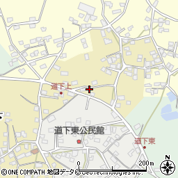 鹿児島県指宿市西方433周辺の地図
