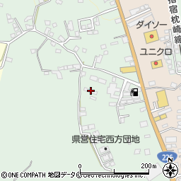 鹿児島県指宿市西方2151-8周辺の地図