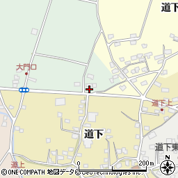 鹿児島県指宿市西方154周辺の地図