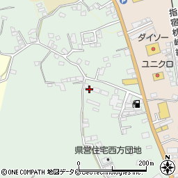 鹿児島県指宿市西方2152-4周辺の地図