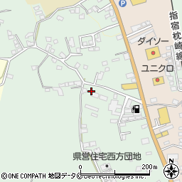 鹿児島県指宿市西方2152周辺の地図