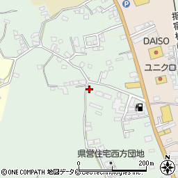 鹿児島県指宿市西方2152-9周辺の地図