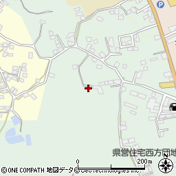 鹿児島県指宿市西方2207-1周辺の地図
