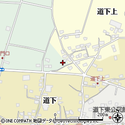 鹿児島県指宿市西方164周辺の地図