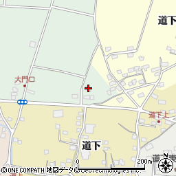 鹿児島県指宿市西方155周辺の地図