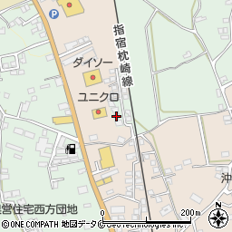 鹿児島県指宿市西方3022周辺の地図