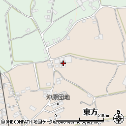 鹿児島県指宿市東方10878周辺の地図