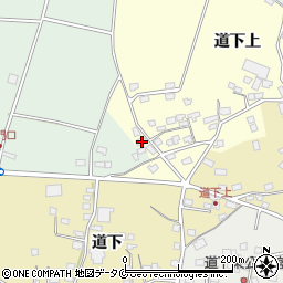 鹿児島県指宿市西方163周辺の地図