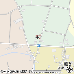 鹿児島県指宿市西方4周辺の地図
