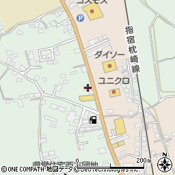 鹿児島県指宿市西方2174-16周辺の地図