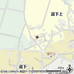 鹿児島県指宿市西方189周辺の地図
