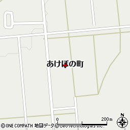 鹿児島県枕崎市あけぼの町周辺の地図