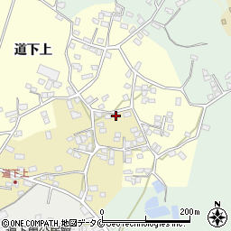 鹿児島県指宿市西方414周辺の地図
