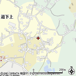 鹿児島県指宿市西方416-1周辺の地図