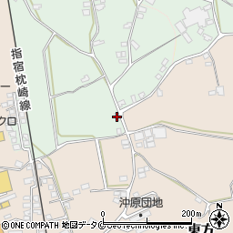 鹿児島県指宿市西方3036-1周辺の地図