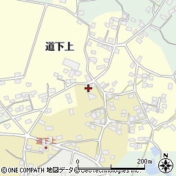 鹿児島県指宿市西方447周辺の地図