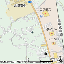 鹿児島県指宿市西方2171-5周辺の地図