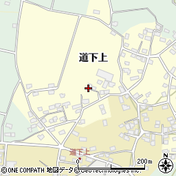 鹿児島県指宿市西方203周辺の地図