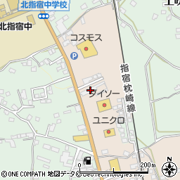 ハクエイ新建材店周辺の地図