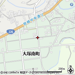 鹿児島県枕崎市大塚南町周辺の地図