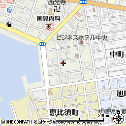 〒898-0004 鹿児島県枕崎市港町の地図